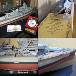 schlachtschiff bismarck,1:350,revell