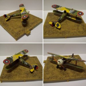 nieuport vliegtuigje 1/72