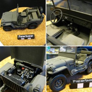 Willy's Jeep 1:25