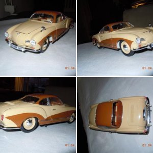 VW. Karmann Ghia Coupe