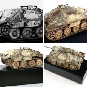 Hetzer Ambush Camo Whitewashed