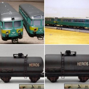 Treinen en wagons 1/87