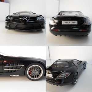 mercedes slr 722 black edition