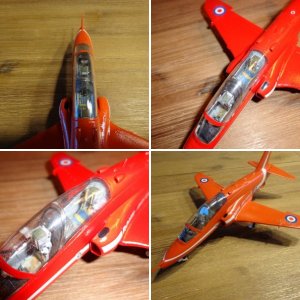 1:48 Italeri BAe Hawk T.1A "Red arrows"