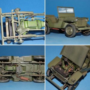 Italeri Willys Jeep 1/24