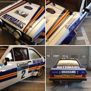 Revell Ford Escort MK2 Rothmans