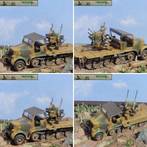 Sd.Kfz.7-1 Flakvierling (recovery)