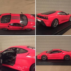 Ferrari 430 Scuderia hotwheels 1/18