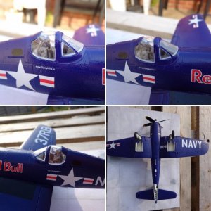 1:48 Revell F4U-4 Corsair 'Flying Bulls'