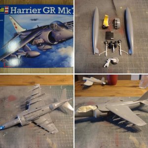 1:48 Revell Harrier GR Mk 7/9