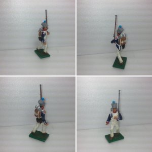 fuseliers d'infanterie de line en 1815 - 54mm