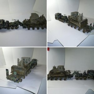 Tank transporter met DR9