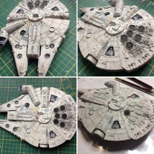 Millennium Falcon 1/144 Finemolds