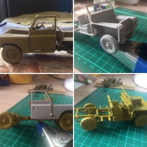 Schaal 1/35 Land Rover 109