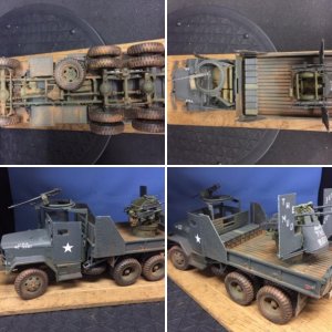 M35 Gun Truck Quadruple Mount