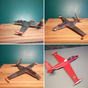 Nieuw kleedje voor een Fouga +  Special Hobby