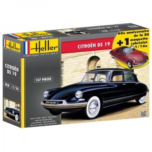 Heller Citroen DS 19   Cabrio   1 16 bouwpakket