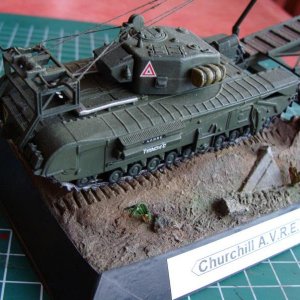 matchbox 1/76 churchill avre