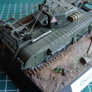 matchbox 1/76 churchill avre