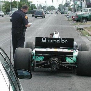 funny F1 police