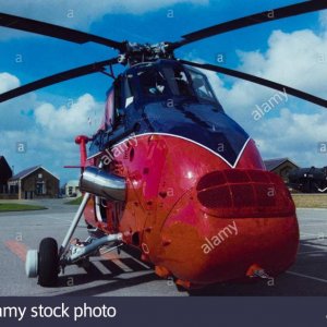 archive image of westland wessex helicopter xv733 of the queens flight G3XB1M