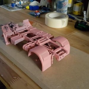 Chassis in primer