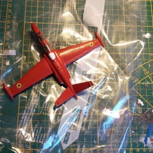 Airfix Fouga Magister  +20 jaar oud