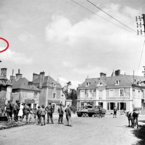 Le 12 juin 1944 à Sainte Marie du Mont 640x507