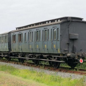 Voitures C7 et B2C4 Train des Mouettes