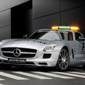 mercedes sls amg f1 pace car 10