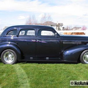 1939 Chevrolet Master Deluxe Four Door Sedan Exterior 06