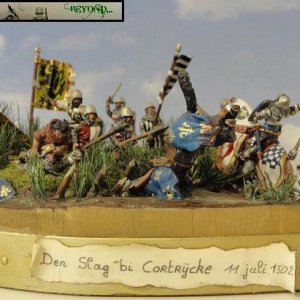 Den slag bi Cortrycke (28mm)