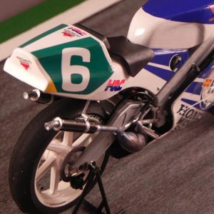 Honda NSR 250 Shimizu op Diorama