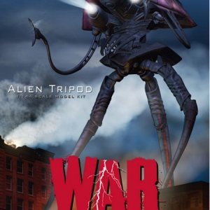 war of the worlds alien tripod plastic model kit pegasus hobbies 9005 b