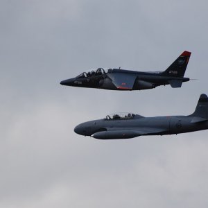 Alpha Jet   T Bird In Formation