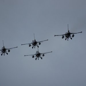 F16 Tigerformation Landinggear Down