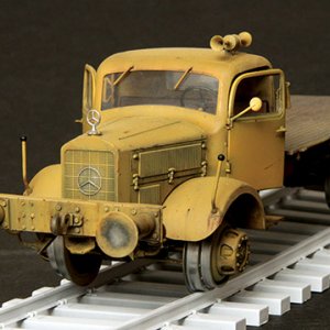 German L4500A railway truck