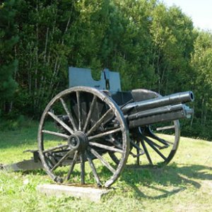 german aritilery ww1, 77mm fieldcanon