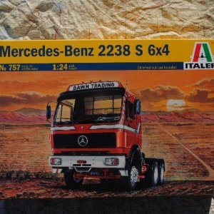 Mercedes Benz 2238 S 6X4 Italeri 757 1