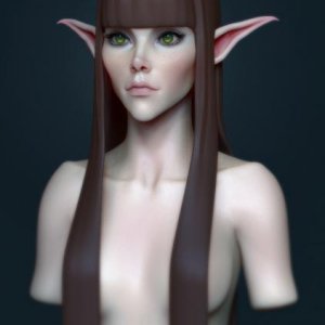 elf girl character development by hazardousarts d5lgh9a