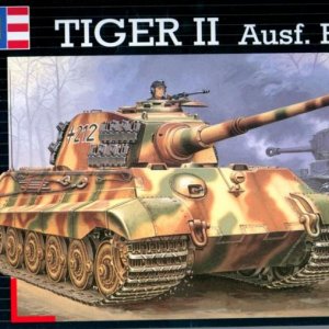 revell 1.72 03129 wwii german tiger ii ausf b 993 p