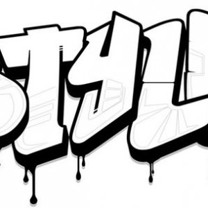 Drips Graffiti Letters STYLE