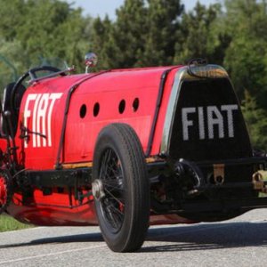 1923 Fiat Mefistofele horizontal lancio sezione grande doppio