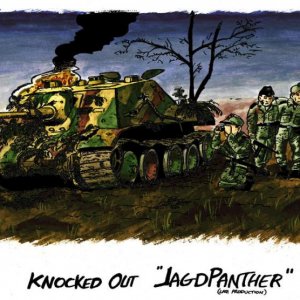 knocked out jagdpanther iii by gewoonwouter