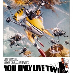 Sean Connery is James Bond You Only Live Twice poster