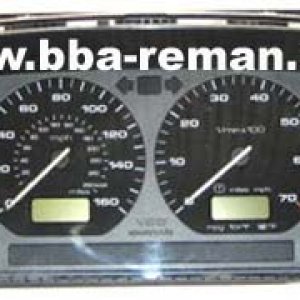 vw golf mk3 jetta dash cluster