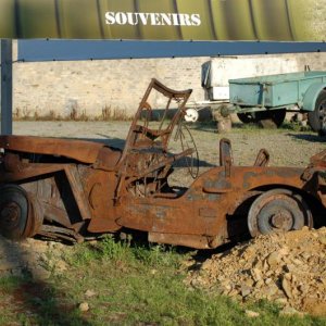 Burned Jeep