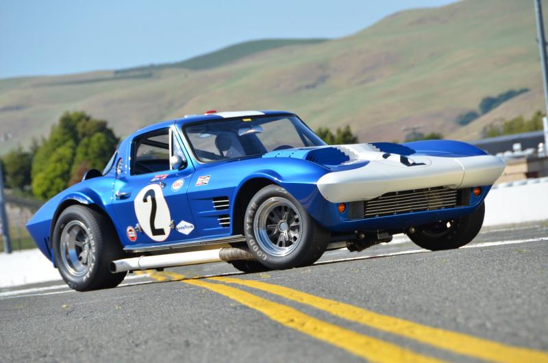 1963 chevrolet corvette grand sport side view