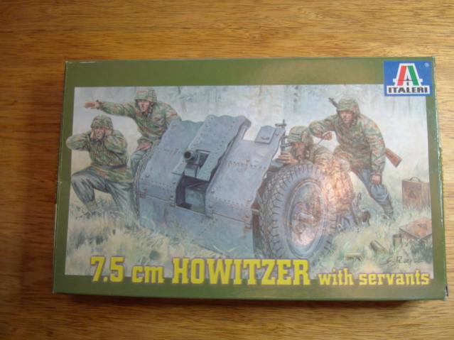 7.5 cm Howitzer with servants