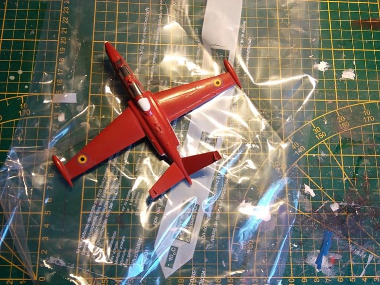 Airfix Fouga Magister  +20 jaar oud